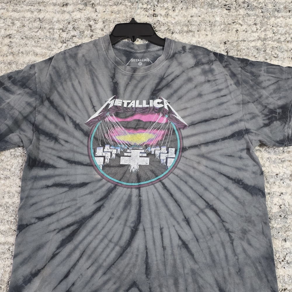 Metallica Tie-Dye Graphic T-Shirt